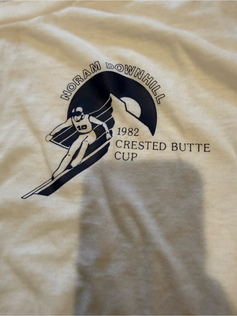 1982 Crested Butte Cup Noram Downhill Graphic tee xl